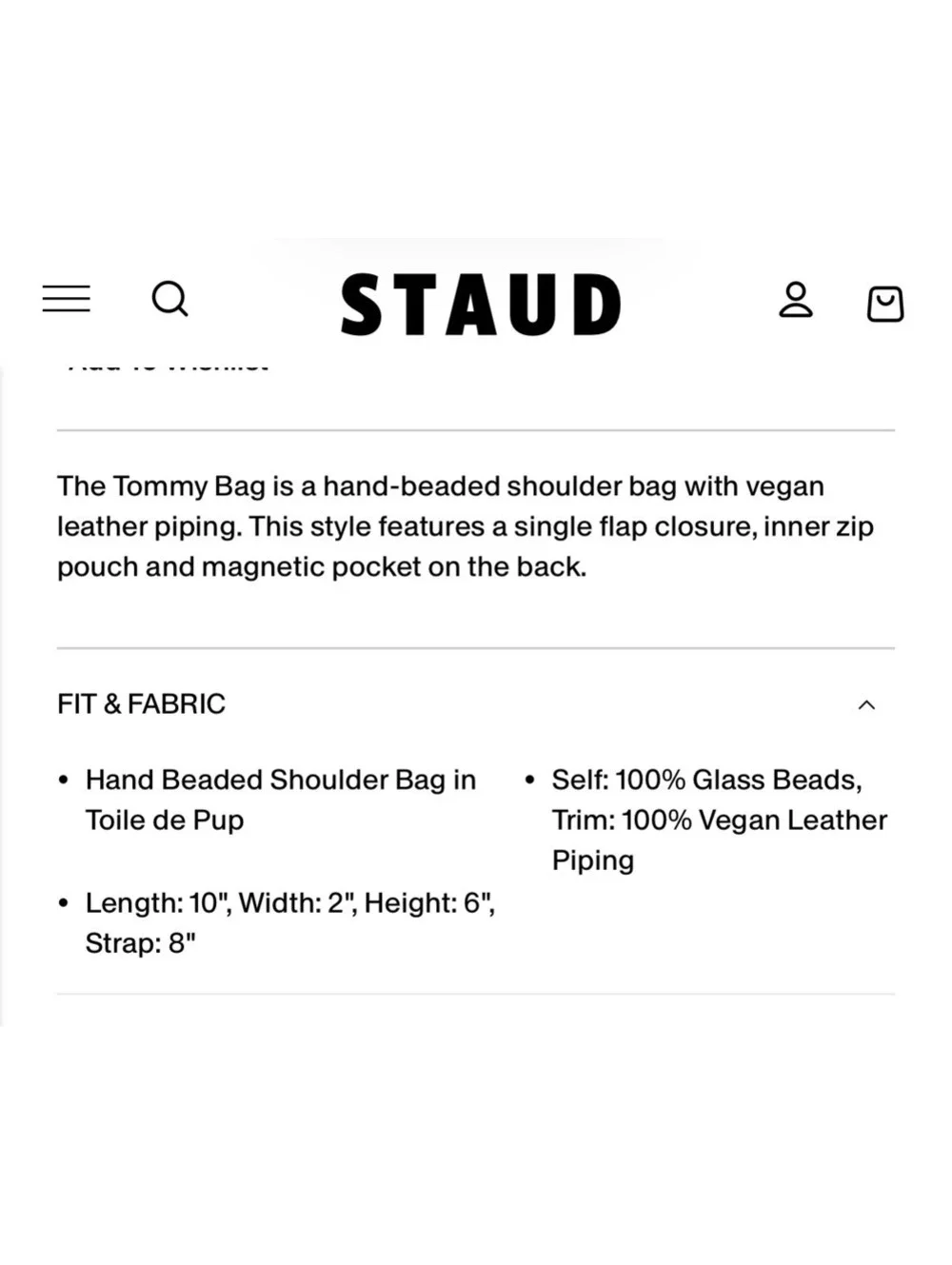 STAUD this tommy